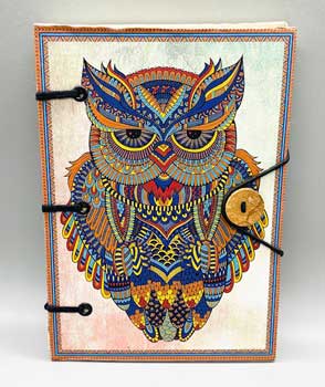 5" x 7" Owl parchment (hc)