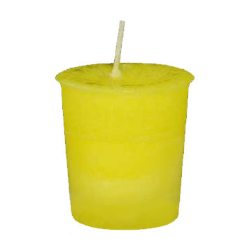 Laughter Herbal votive - yellow