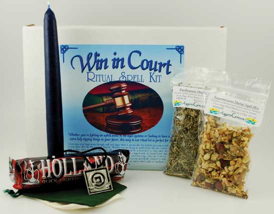 Win In Court Boxed ritual kit